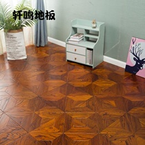 Multi-layer solid wood composite parquet floor household floor heating 15mm Oak factory direct sales wear-resistant E0 background wall Square