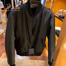 Куртка louis vuitton/路易威登2021新款男士压花图案装饰皮夹克1a8a8r Vuitton/2021