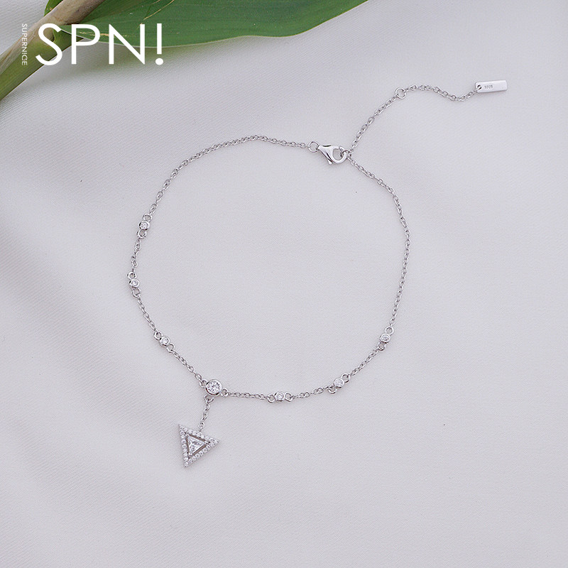 Bracelet de cheville Femme OTHER   en Argenterie - Ref 3102528 Image 4