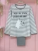 Giấc mơ làm đẹp mùa xuân và mùa thu vài bộ đồ ngủ dài tay đích thực cotton cổ tròn đồ bộ thun Cặp đôi