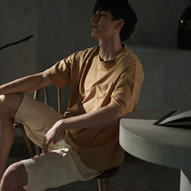 More colors~Add a lazy S F Elizaba cotton mens pajamas can be worn outside leisure suit