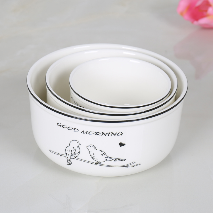 Bát sứ có nắp bát tươi ba món ăn liền bát sứ bát sứ hộp ăn trưa hộp lưu trữ hộp ăn trưa hộp gia đình bát lò vi sóng - Hộp cơm điện sưởi ấm 	hộp cơm điện bear dfh-b20w6	