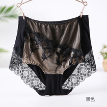 New products on the market (120-240kg) high waist plus fat embroidered underwear fat mm breifs good elasticity