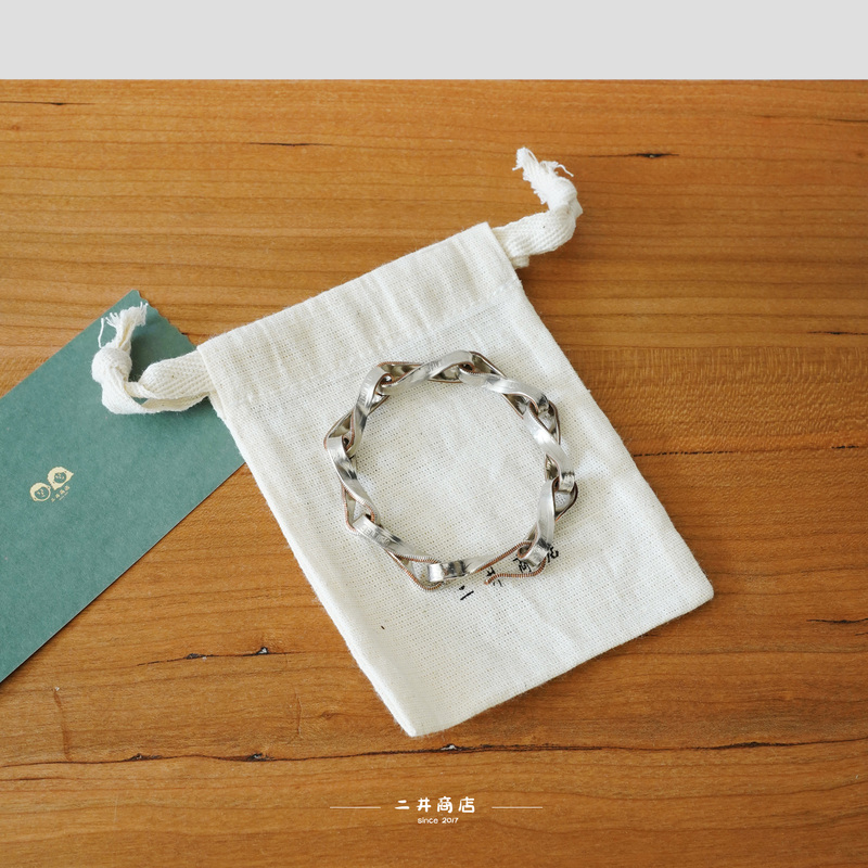 Erjing Store丨Purely Handmade Original Design Coin Modified Twist Bracelet