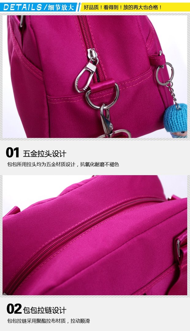 New nylon nylon Túi vải Oxford túi xách túi xách túi xách vai giản dị chéo túi nữ Túi Messenger tui xach dep