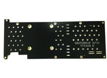 Public Edition GEFORCE GTX TITAN X Backboard TITAN Aluminum Alloy Metal Insulated Backplane Graphics Backboard
