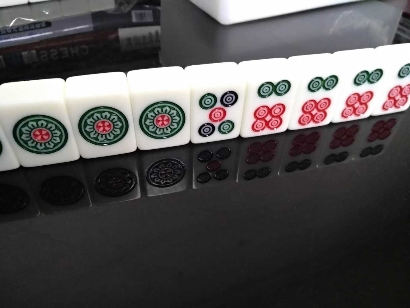 Trang chủ Mahjong King kích thước kèn Mahjong 44mm42 40 Ký túc xá Mini Mahjong Tour Mahjong - Các lớp học Mạt chược / Cờ vua / giáo dục bộ đồ chơi cờ vua