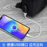 Playboy, сумка на одно плечо, мужская модная нагрудная сумка, рюкзак