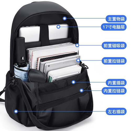 Playboy, мужская сумка для путешествий, ноутбук, школьный рюкзак для школьников, для средней школы, подходит для студента