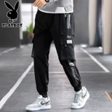 Playboy, весенние штаны, трендовые модные повседневные брюки, в корейском стиле