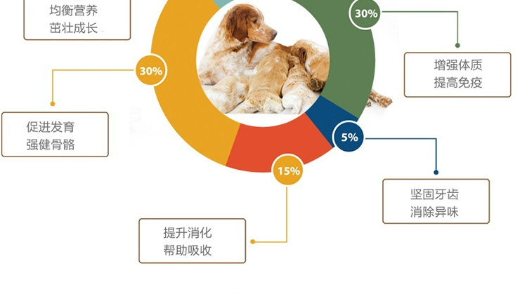 Thực phẩm Dornkin Pet Sản phẩm cho sức khỏe Chó và mèo Sản phẩm sức khỏe Canada nhập khẩu tế bào não kích hoạt