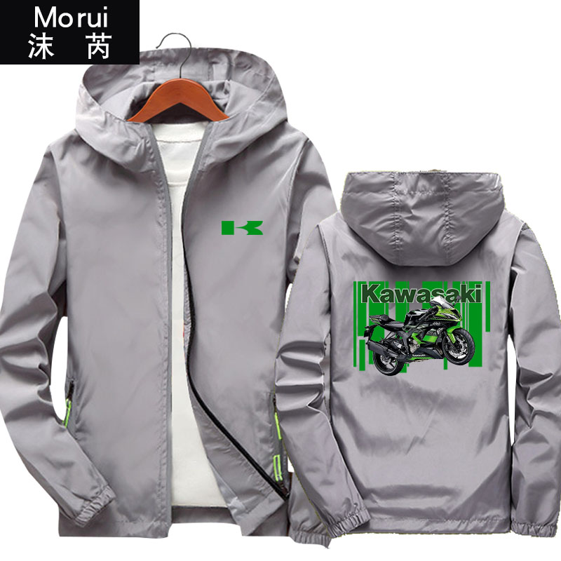 Kawasaki Moto Kawasaki xe máy enthusiasthood áo khoác nam áo khoác hoodies top quần áo có thể được tùy chỉnh.