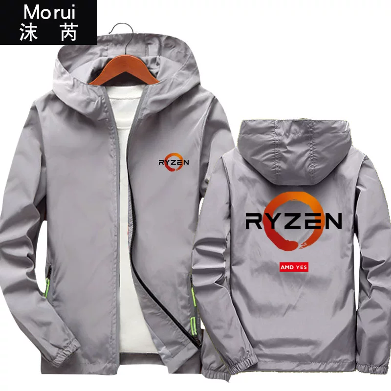 Laptop, jacket with hood for men and women, hoodie for leisure, AMD ryzen processor