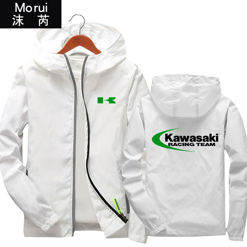 Kawasaki Moto Kawasaki xe máy enthusiasthood áo khoác nam áo khoác hoodies top quần áo có thể được tùy chỉnh.