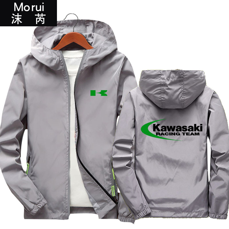 Kawasaki Moto Kawasaki xe máy enthusiasthood áo khoác nam áo khoác hoodies top quần áo có thể được tùy chỉnh.