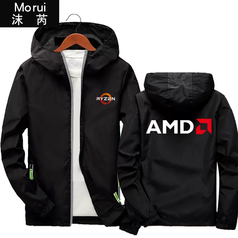 Laptop, jacket with hood for men and women, hoodie for leisure, AMD ryzen processor