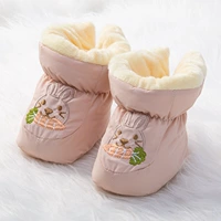 Розовый кролик (хлопковые туфли на пуху)