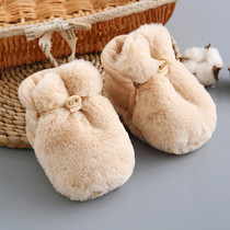 Baby foot cover winter newborn baby shoes winter thickening autumn winter baby newborn winter baby shoes warm cotton shoes