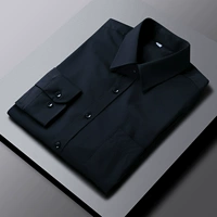 [Длинный рукав] 1 шт. 39,9 (Темно-синий) Без карманов