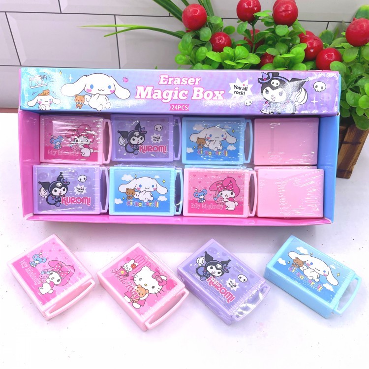 Cute Cartoon Drawer Eraser, Creative Magic Eraser, Student Correction Pencil Eraser, Clean Erasing, Children's Stationery Small Gift