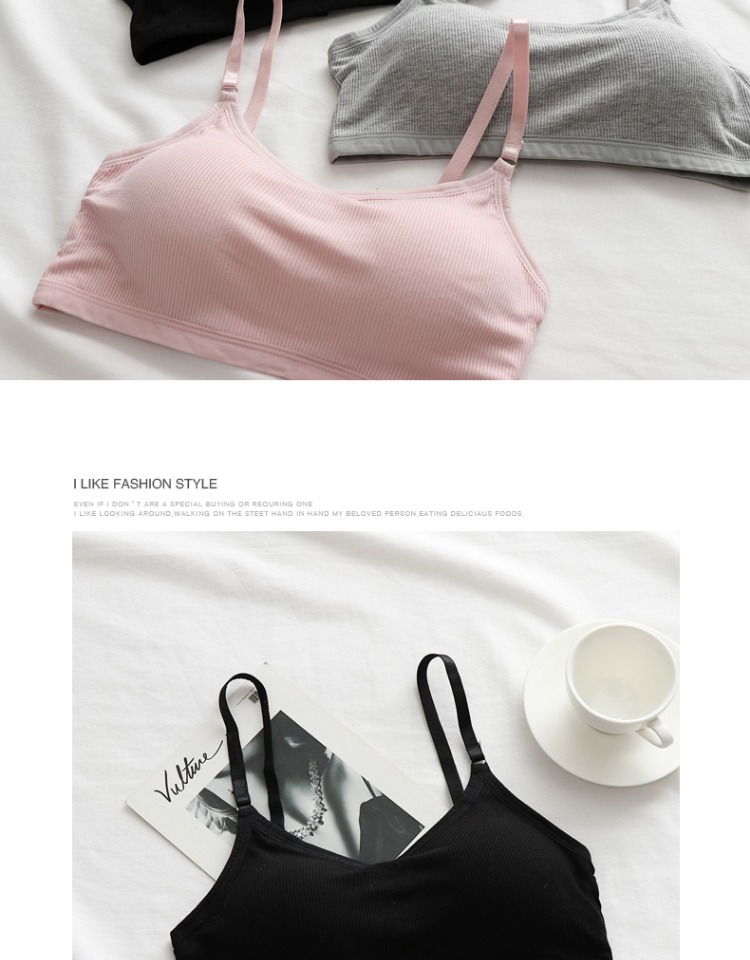 Không có vòng thép đồ lót nữ mỏng phần vest quấn ngực ống đẹp hàng đầu trở lại lưới đỏ nổ mô hình tập hợp áo ngực nữ sinh trung học - Ống bra không dây