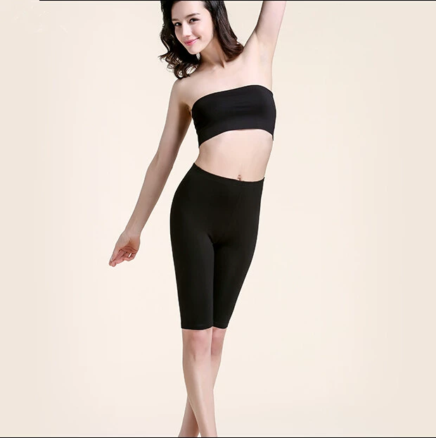 Người phụ nữ béo có độ đàn hồi cao cộng với quần legging tăng mỡ thêm cỡ lớn Người đàn ông béo 3 điểm 5 điểm quần an toàn chống lóa đồ lót 200 kg - Quần tây thường