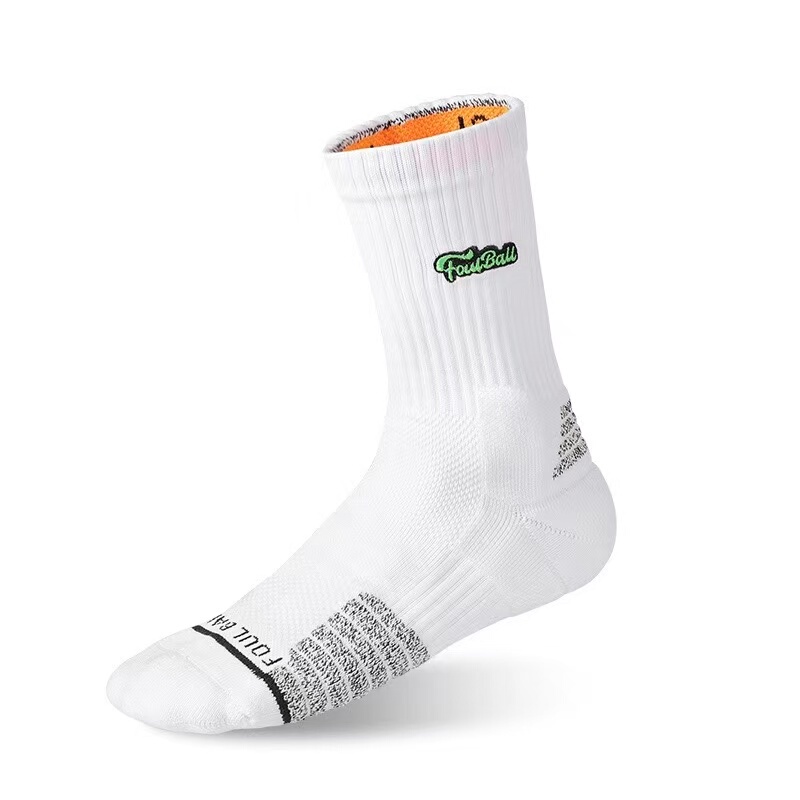 Foulball【Sentinel 3.0】Non-Slip Yarn Basketball Socks, Professional Training Player Style Basketball Socks