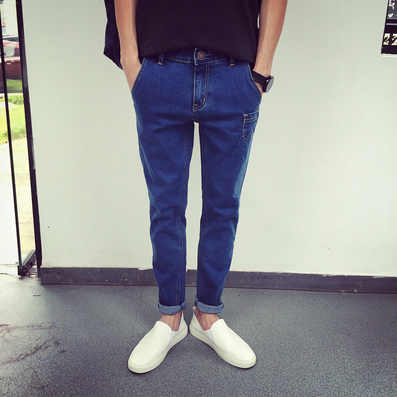 Jeans pour adolescent pieds Slim pour automne - Ref 1461518 Image 13