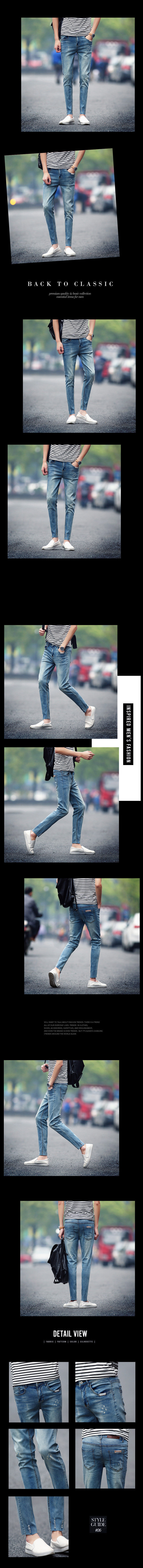 Jeans pour adolescent pieds Slim - Ref 1468474 Image 12