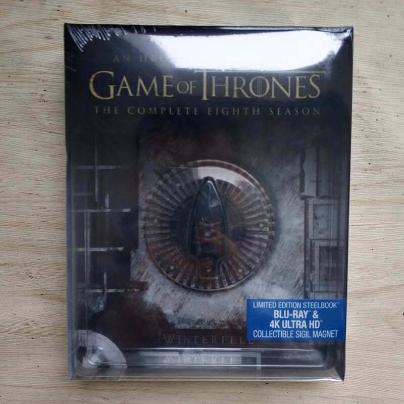 Ordering) 4K-UHD Fan-Chinese drama Blue CD BD Ice and Fire song: Power game 8th season Iron box