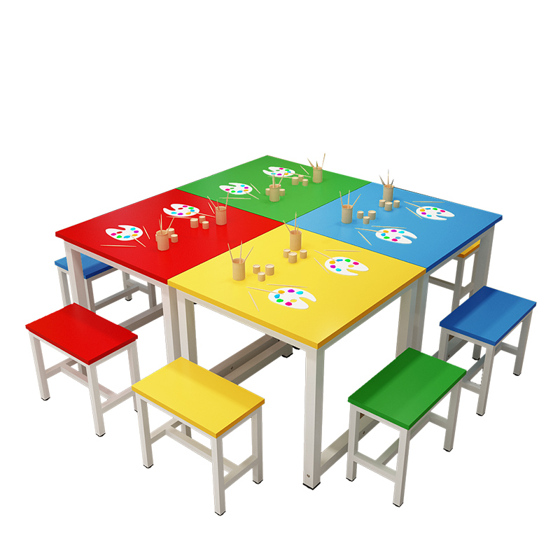 Elementary School Kindergarten Desks And Chairs Student Training