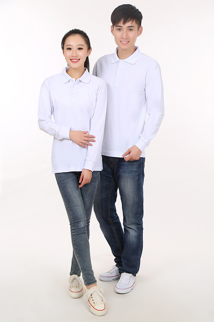 Siêu thị quảng cáo áo sơ mi dài tay áo yếm áo thun văn hóa áo polo tùy chỉnh nhà máy quần áo nhà hàng quần áo logo áo phông áo poloman