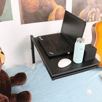 Dormitory bed desk lazy game computer desk student dormitory upper and lower bunk foldable tilt multifunctional artifact