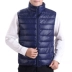 Mùa thu và mùa đông thanh niên nam vest cotton mặc vest trung niên vest ấm áp trung niên nam cha mặc cotton áo thun nam cotton Áo vest cotton