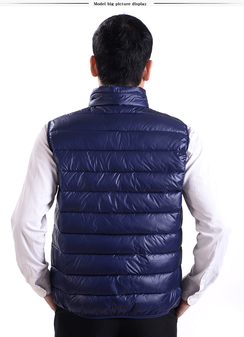 Mùa thu và mùa đông thanh niên nam vest cotton mặc vest trung niên vest ấm áp trung niên nam cha mặc cotton áo khoác mùa đông nam