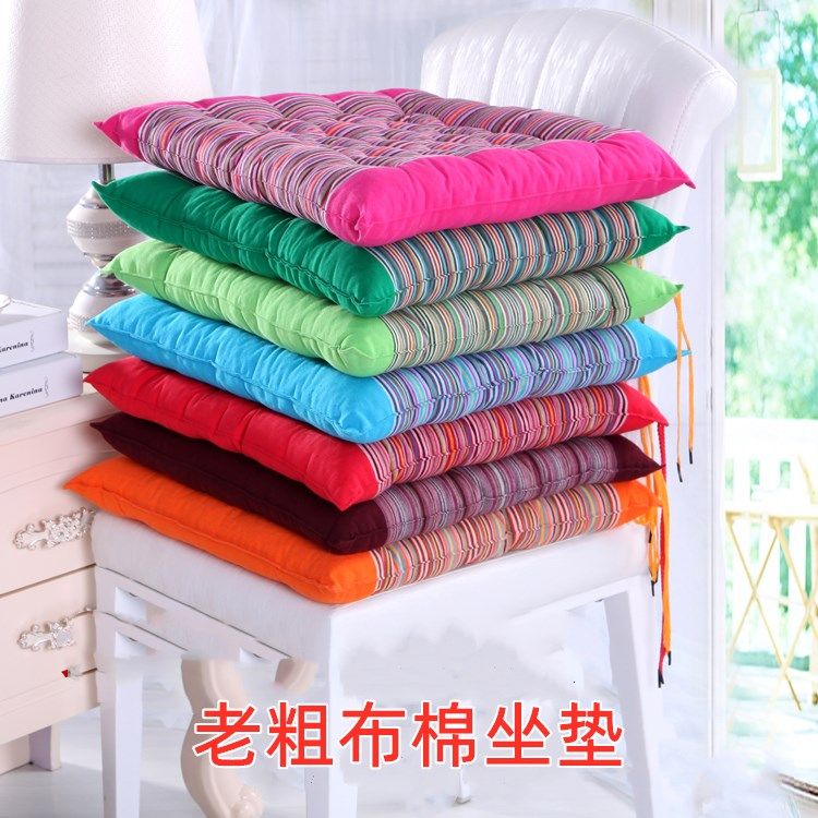 Old Coarse Cloth Cotton Cushion Cotton Cushion Chair Cushion Sofa Cushion Winter Cotton Cushion Office Chair Cushion