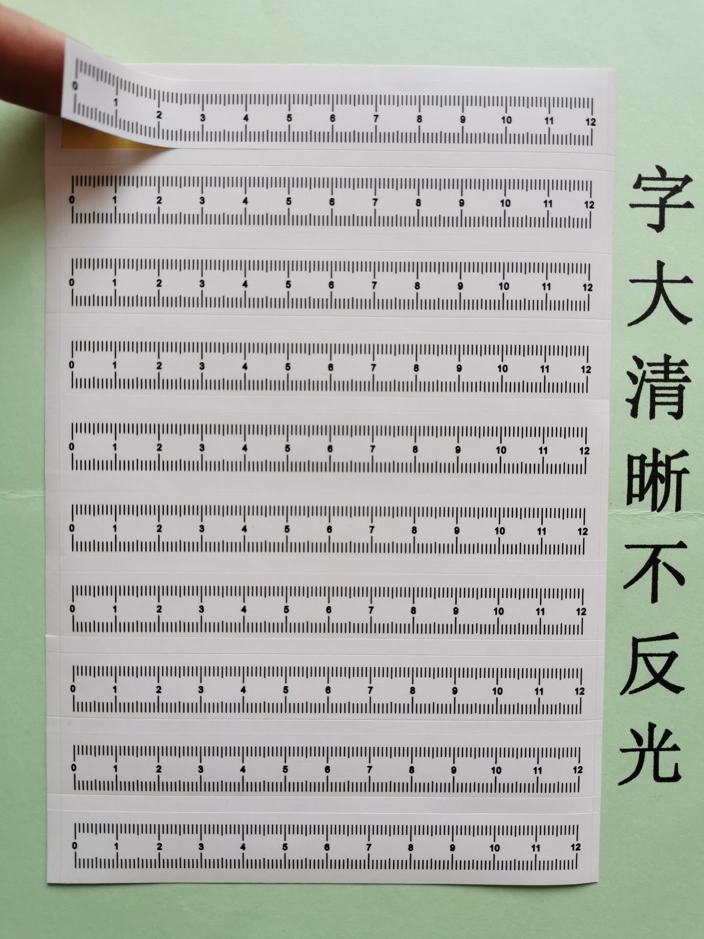 📸专业级拍照神器！12cm双色不干胶比例尺，法医取证必备！-各类尺/三角板/量角器-淘宝好物网
