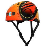 МИ -высокий оранжево -громкий трехслойный пластиковый стальной шлем