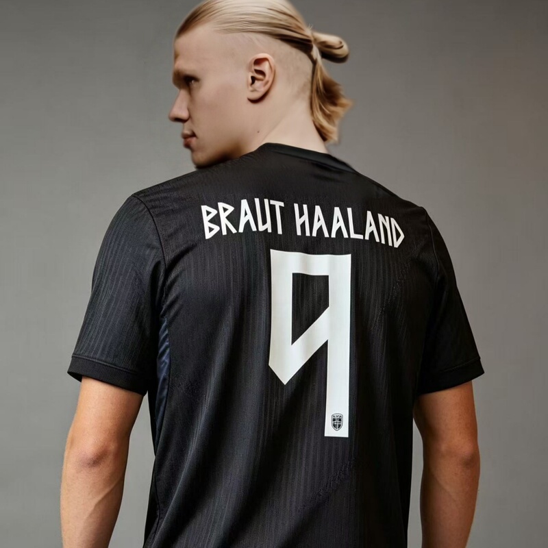 Norway Jersey Away 2026 National Team No. 9 Haaland No. 10 Eriksen No. 8 Berg Football Sportswear