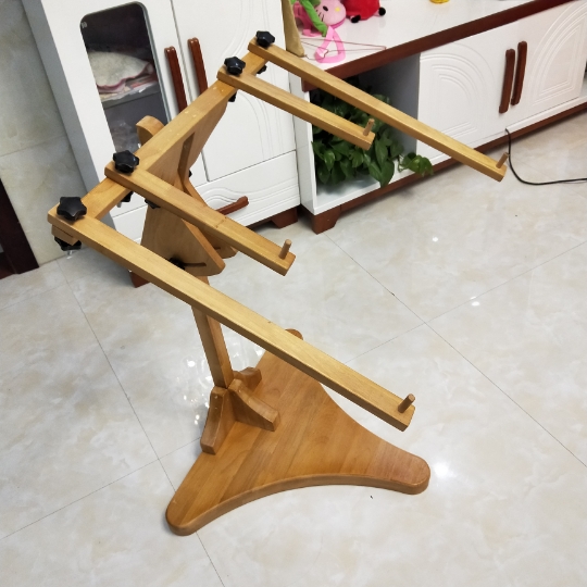 JAT vertical embroidery shelf Embroidery frame embroidery JAT embroidery stretch tool stretch frame Cross-stitch embroidery shelf Embroidery frame wood