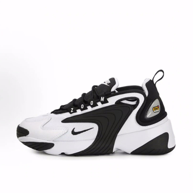 Nike Zoom 2K Air Mid-Top Casual Urban Commuting Running Shoes for Women, Black and White Panda