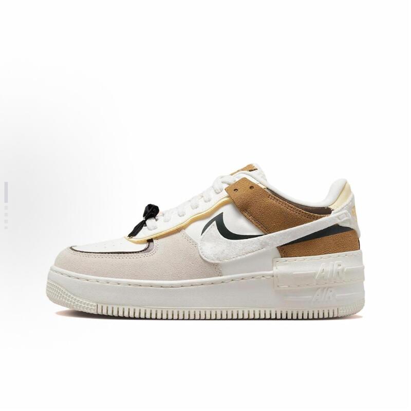 Nike Air Force 1 Shadow Trendy Leopard Print Low-Top Sneakers for Women