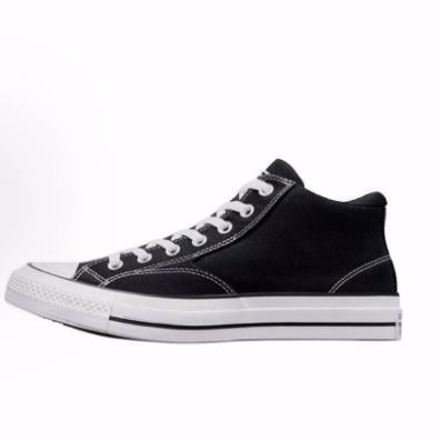 Converse Chuck Taylor Allstar Malden Mid-Top Canvas Shoes for Men and Women, Black and White