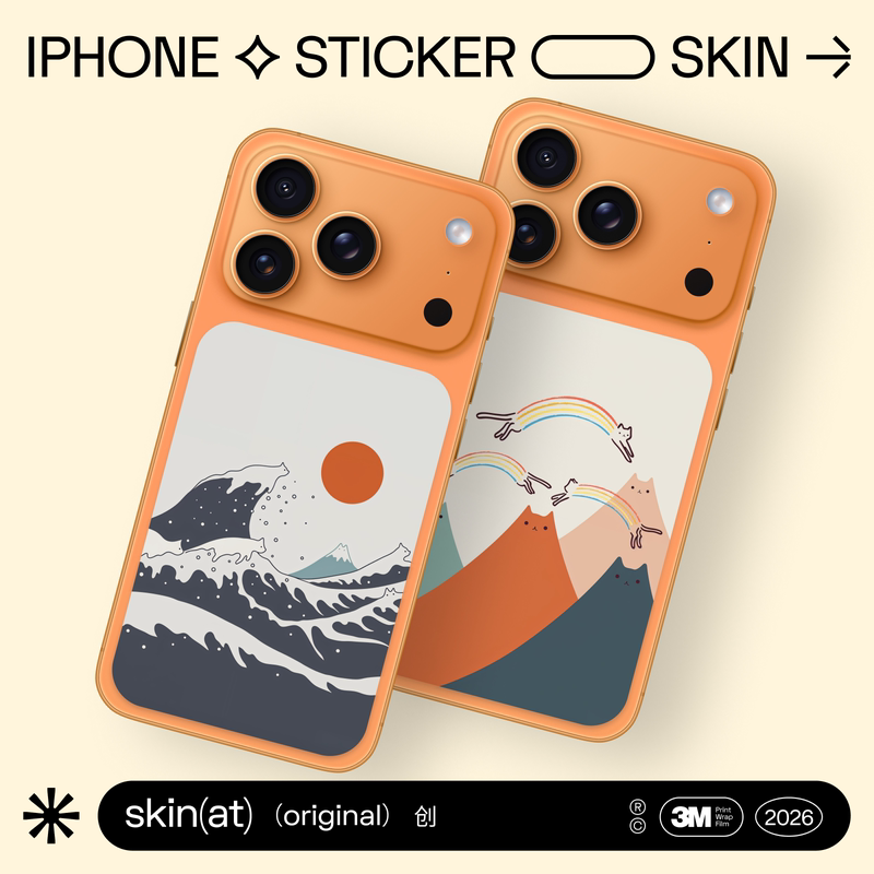 Skinat Is Suitable for iPhone 17 Pro Max Back Panel Protective Film, Apple 17 Phone Sticker, Colorful Cat Series Back Cover Protective Film, Apple Phone Back Sticker, Phone Sticker Skinat Is Suitable for iPhone 17 Pro Max Back Panel Protective Film, Apple 17 Phone Sticker, Colorful Cat Series Back Cover Protective Film, Apple Phone Back Sticker, Phone Sticker