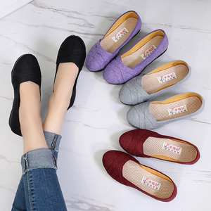 春夏款老北京布鞋女正品妈妈平底鞋