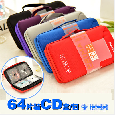 Onboard CD Pack for CD Pack CD clips DVD Containing bag Music DVD Package Car disc bag box
