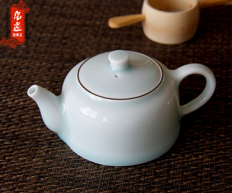 Clearance of jingdezhen ceramic mini huai single pot of tea pot porcelain teapot kung fu tea pot single pot