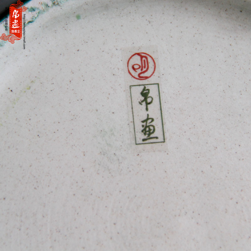 Jingdezhen ceramic vase general furnishing articles can creative decoration contracted sitting room grain dry flower flower arranging flowers red
