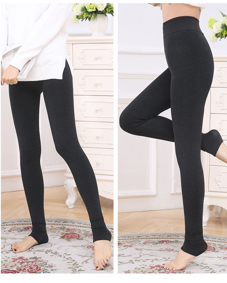 2017 mùa thu đông mới quần legging MM mới đặc biệt cộng với phân bón XL 200 cân chị béo cộng với quần nhung dày mặc phụ nữ quần đũi nữ