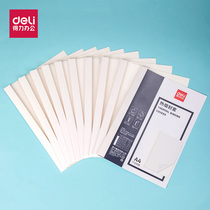 A4 hot melt sealing machine supplies transparent cover tender contract archival bag special book leather suit